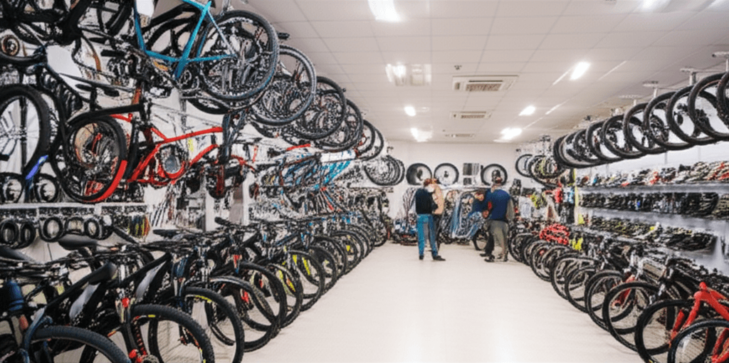 Inside Cranks Bike Shop Chatswood